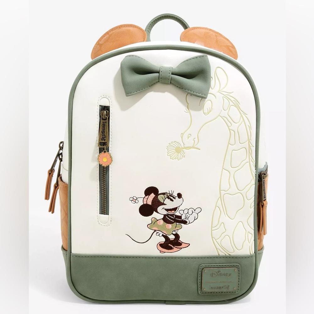 Loungefly Disney Minnie Mouse Giraffe Mini Backpack - BoxLunch Exclusive